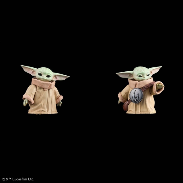 Mô Hình Lắp Ráp STAR WARS 1/12 THE MANDALORIAN AND GROGU - THE MANDALORIAN AND GROGU của Bandai