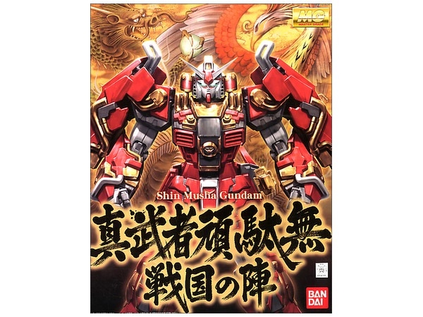 Mô Hình Lắp Ráp Gundam MG 1/100 SHIN MUSHA GUNDAM SENGOKU NO JIN của Bandai Nhật Bản