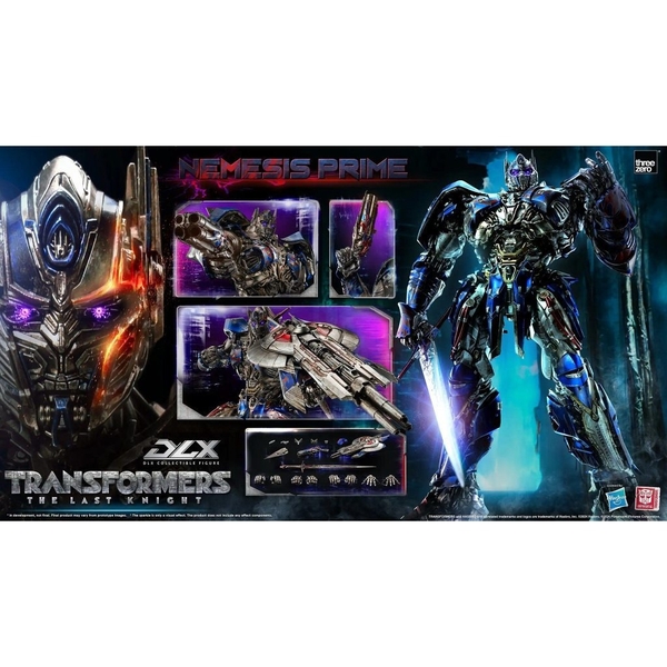 Mô Hình Ráp Sẵn DLX Nemesis Prime Threezero - Optimus Prime The Last Knight TLK