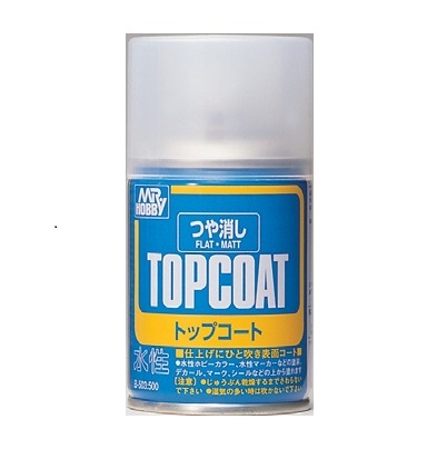 Sơn phủ mô hình Top Coat Gloss B501 Semi Gloss B502 Flat B503 Premium B601 B602 B603 của Mr Hobby