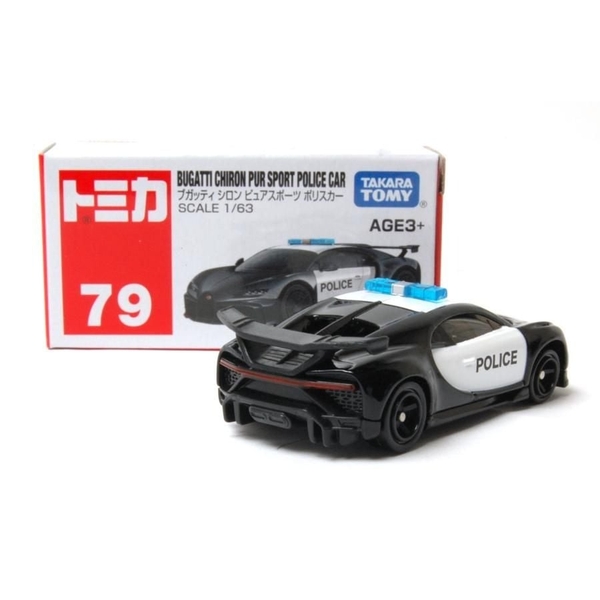 TOMICA NO.79 BUGATTI CHIRON PUR SPORT POLICE
