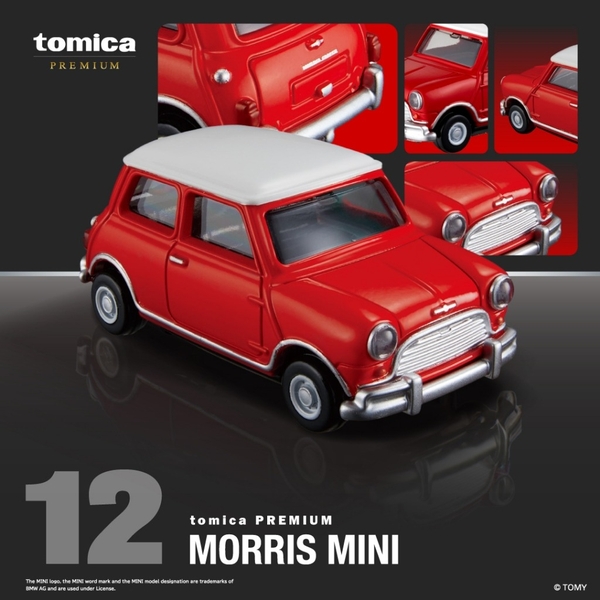Mô Hình Xe Tomica PRM No.12 Morris Mini Cooper S MK1 23 Chính Hãng TakaraTomy