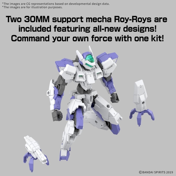 Mô Hình Lắp Ráp 30MM 1/144 eEXM-40 Iglight 01 của Bandai Nhật Bản