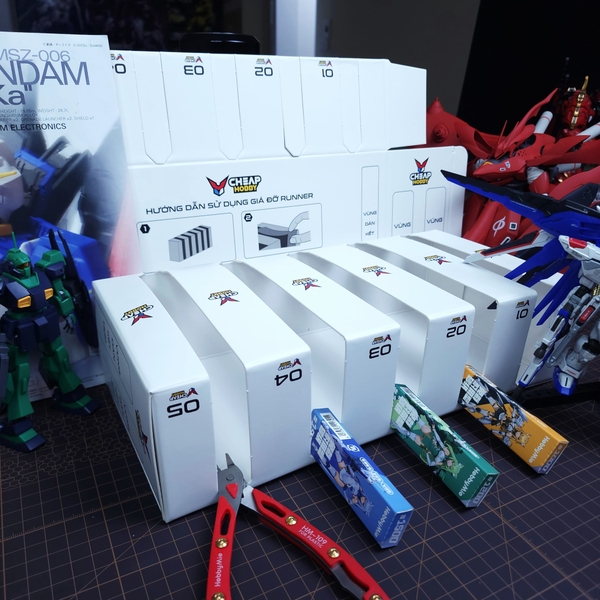 Giá đỡ Runners CheapHobby Multi Builders Runner Stand cho Gundam Model Kit