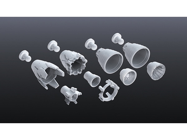 Mô hình lắp ráp Gundam Phụ kiện Builders Parts HD 1/144 Ms Vernier 01 của Bandai nhật bản