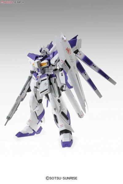 Mô Hình Lắp Ráp Gundam MG RX-93-V2 Hinu Hi Nu ver.Ka của Bandai Nhật Bản (kèm base và decal nước)