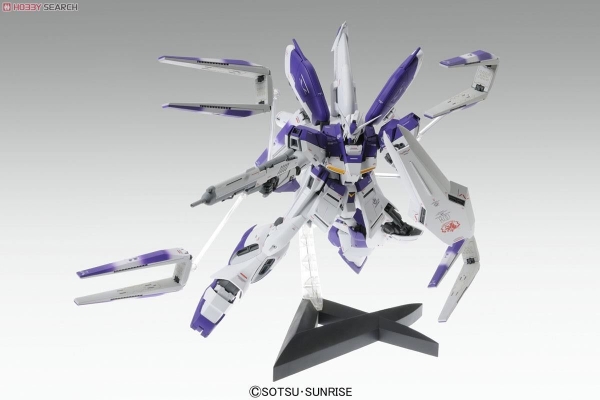 Mô Hình Lắp Ráp Gundam MG RX-93-V2 Hinu Hi Nu ver.Ka của Bandai Nhật Bản (kèm base và decal nước)