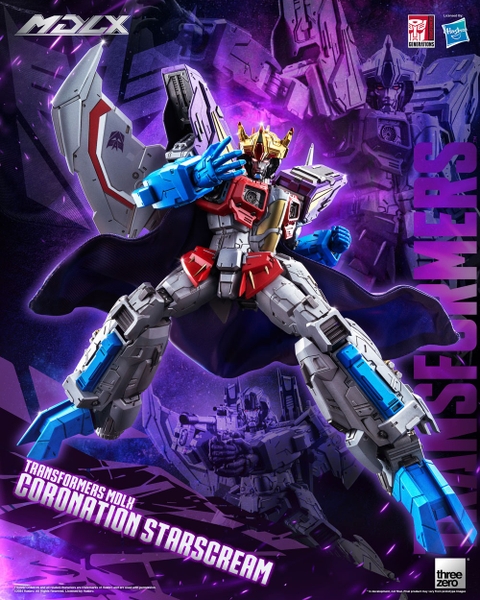 Mô Hình Ráp Sẵn Transformers - MDLX Coronation Starscream của Threezero