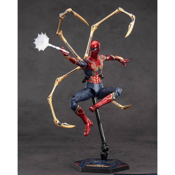 Mô Hình Ráp Sẵn Marvel IRON SPIDER 2.0 Version của ZDToys