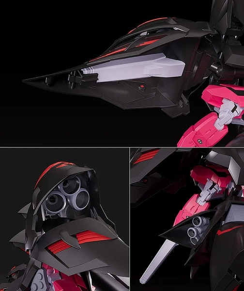 Mô Hình Lắp Ráp MODEROID Martian Successor Nadesico: The Motion Picture - Prince of Darkness Black Sarena của GoodSmile
