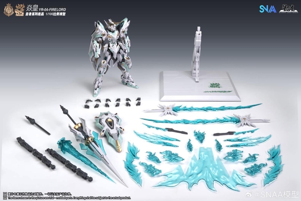 Mô Hình Lắp Ráp MG 1/100 YR-04 FIRE LORD (F.P.A.A) của SNAA (tặng kèm base, decal nước và bonus)