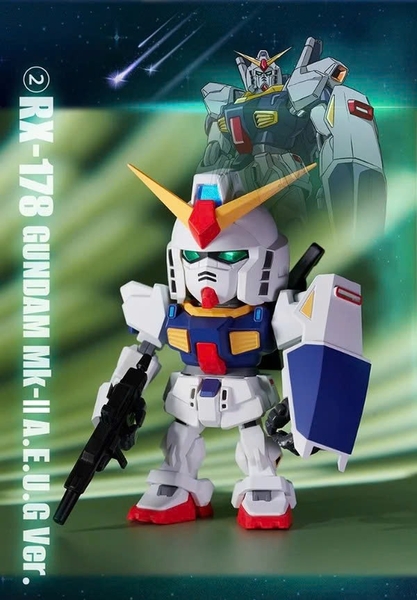 Mô Hình Blind Box Hộp mù QMSV MINI Z GUNDAM&GUNDAM MK-II của Bandai nhật bản