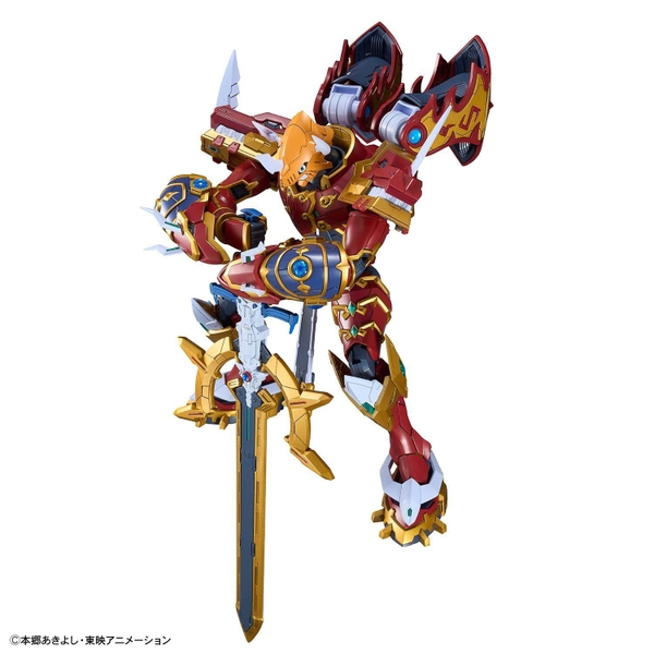 Mô Hình Lắp Ráp FRS Figure Rise Standard Amplified - DIGIMON - KAISERGREYMON của Bandai Nhật bản