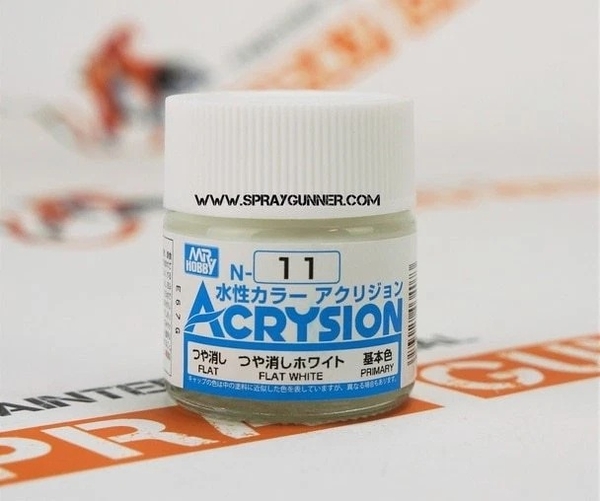 Sơn Gốc Nước ACRYSION HOBBY COLOR N1-N24 10mL Mr. Hobby - Sơn Mô Hình, Sơn Gundam