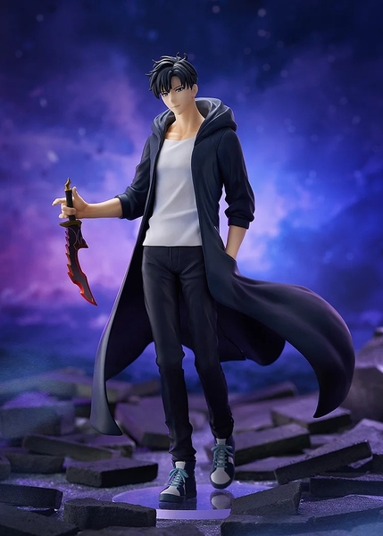 Mô Hình Figure Solo Leveling POP UP PARADE Sung Jinwoo L Size của GoodSmile Company