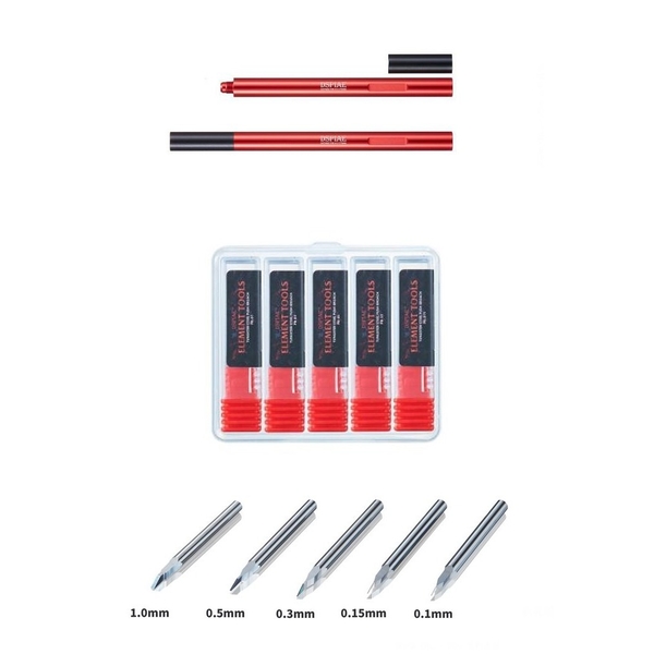 DỤNG CỤ DSPIAE - CS-PB01 - BỘ CHISEL GỒM CÁN VÀ 5 MŨI CHISEL