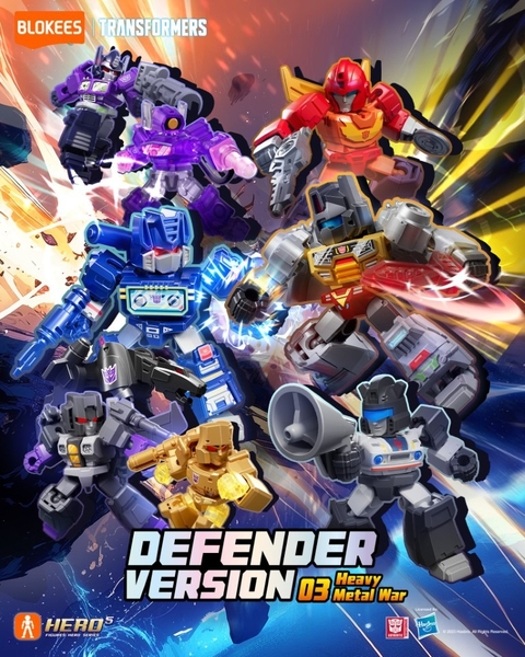 Mô hình hộp mù Blokees Transformers – DV03 Heavy Metal War