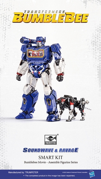 Mô hình lắp ráp Trumpeter SK05 Bumblebee Soundwave Ravage Model Kit