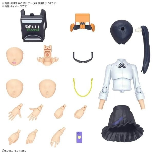 Mô Hình Lắp Ráp Figure-rise Standard FRS NYAAN của Bandai Nhật Bản