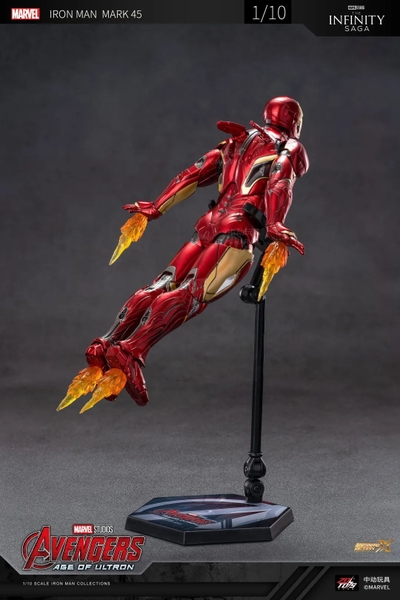 Mô Hình Ráp Sẵn IRON MAN MARK 45 (MK45) SCALE 1/10 của ZDTOYS