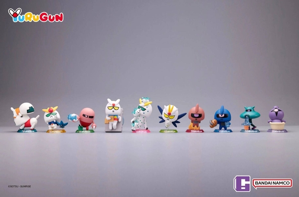 Mô Hình Blindbox hộp mù YURUGUN BLIND BOX VOL.2 của Bandai Nhật Bản