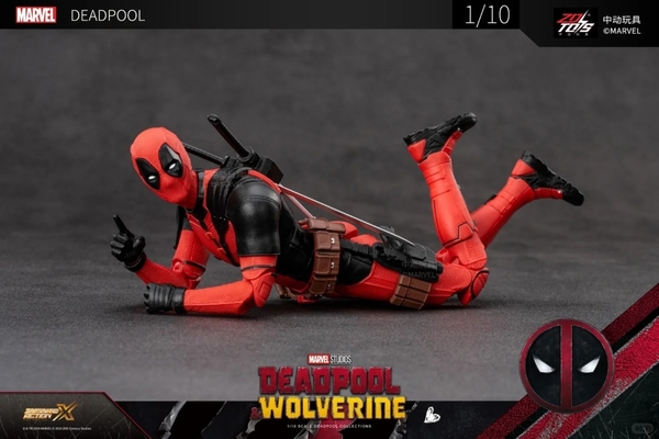 Mô Hình Ráp Sẵn Marvel DeadPool - DeadPool & Wolverine của ZDtoys