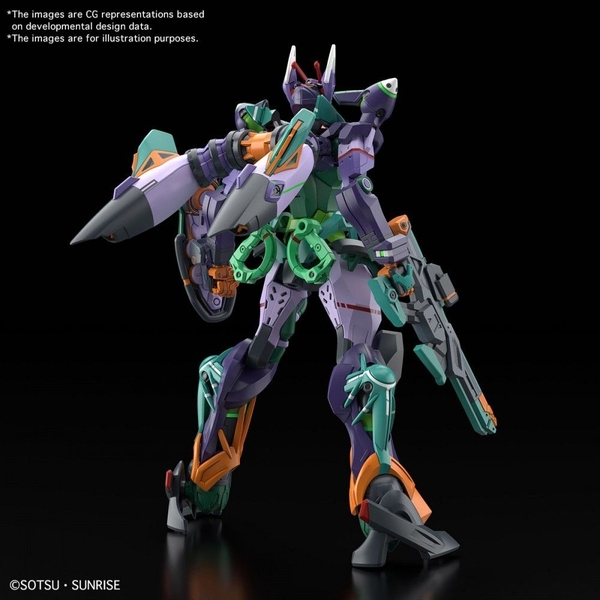 Mô Hình Lắp Ráp Gundam HG GQ 1/144 Gundam GFreD của Bandai Nhật Bản