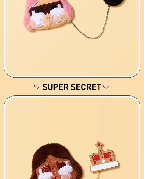 HUY HIỆU POP MART CRYBABY Crying Again Series-Plush Badge Blind Box