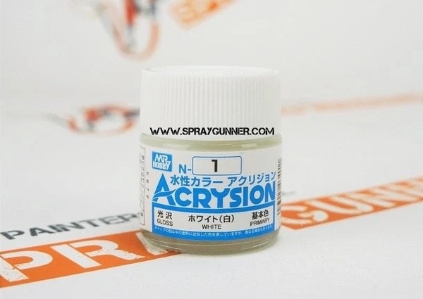 Sơn Gốc Nước ACRYSION HOBBY COLOR N1-N24 10mL Mr. Hobby - Sơn Mô Hình, Sơn Gundam