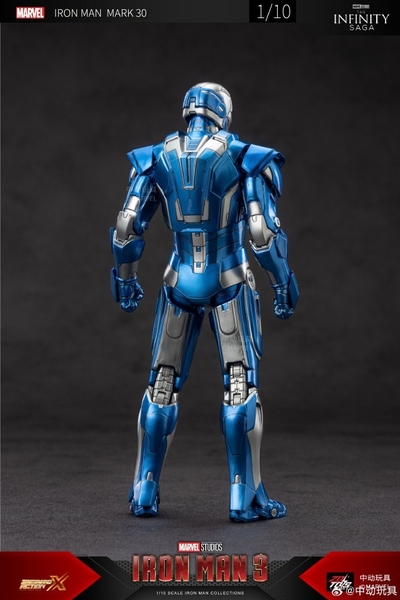 Mô Hình Ráp Sẵn Marvel 1/10 Iron Man Mk30 của ZDtoys
