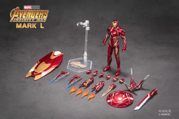 Mô Hình Ráp Sẵn Iron Man Mk 50 DELUXE Ver của ZDTOYS ZM14