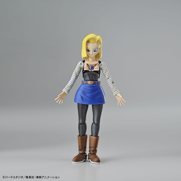 Mô Hình Lắp Ráp FRS Figure-rise Standard Android #18 (PKG renewal) của Bandai Nhật Bản