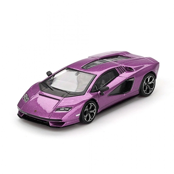 Mô Hình Xe Mini GT Box Version MGT00865 Lamborghini Countach LPI 800-4 Viola 30th
