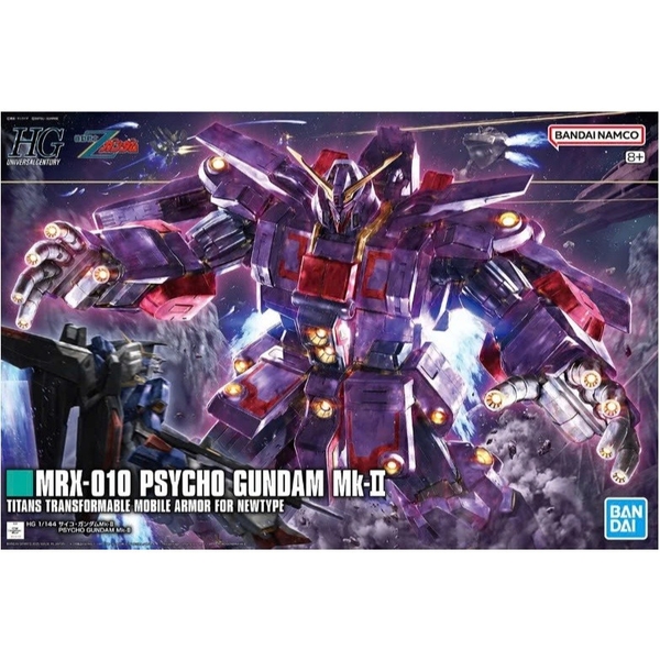 Mô Hình Lắp Ráp Gundam HGUC 1/144 Psycho Gundam Mk-II / MK 2 của Bandai Nhật Bản