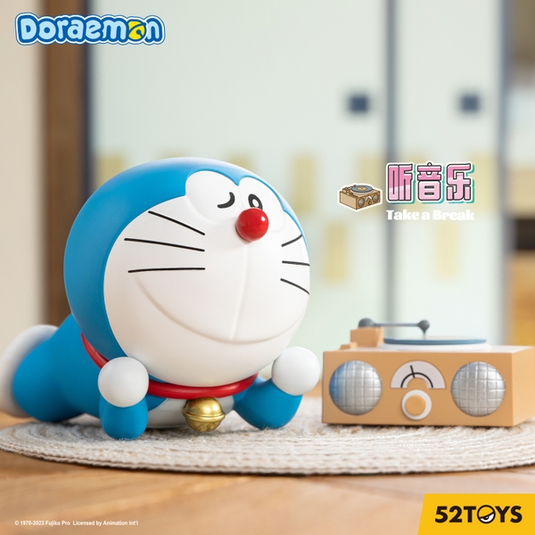 [Hộp Mù] BlindBox DORAEMON TAKE A BREAK Blindbox Series của 52Toys