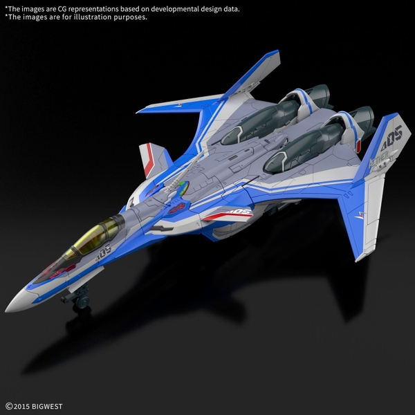 Mô Hình Lắp Ráp HG Macross 1/100 VF-31C SIEGFRIED - HAYATE IMMELMAN USE của Bandai Nhật Bản