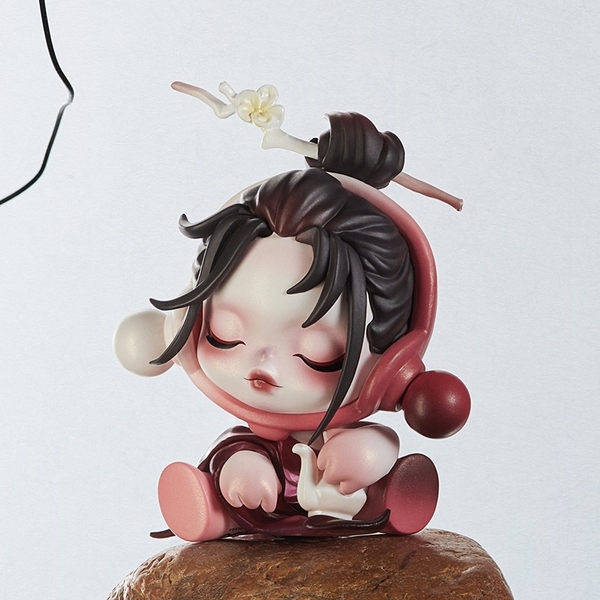 Mô Hình POP MART SKULLPANDA The Ink Plum Blossom Series Blind Box