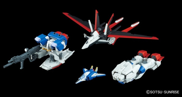 Mô Hình Lắp Ráp Gundam 1/144 HGUC FORCE IMPULSE HGCE SEED DESTINY của Bandai nhật
