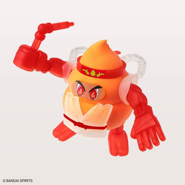 Mô Hình Lắp Ráp Clay Model Kit - Unkosol Day Fighter Unko của Bandai Nhật Bản