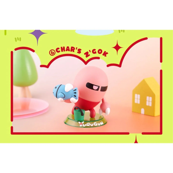 Mô Hình Blindbox hộp mù YURUGUN BLIND BOX VOL.2 của Bandai Nhật Bản