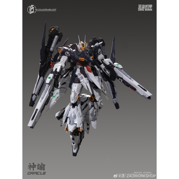 Mô hình lắp ráp Oracle Saint Armor 2 dạng ZAOWORKSHOP (Tặng kèm khung xương hợp kim và decal nước)