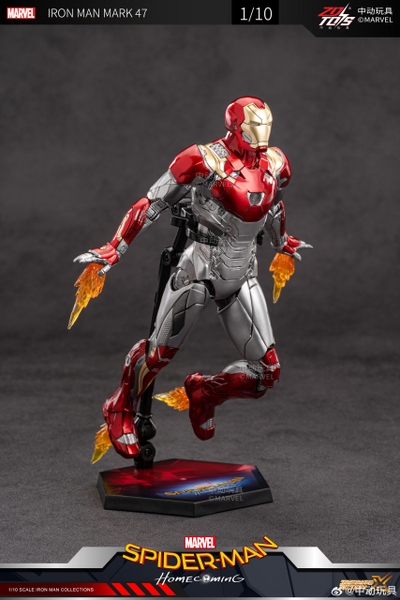 Mô Hình Ráp Sẵn Marvel IRON MAN MK47 - ZM11 của Zdtoys