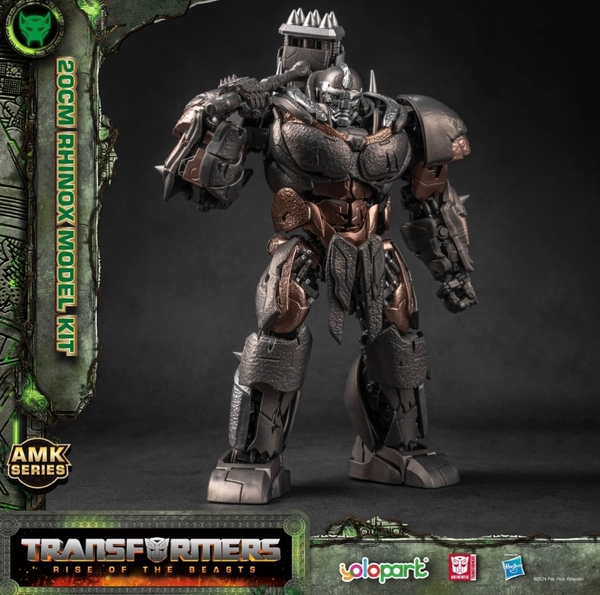 Mô Hình Lắp Ráp Transformers RISE OF THE BEAST AMK Rhinox của YOLOPARK