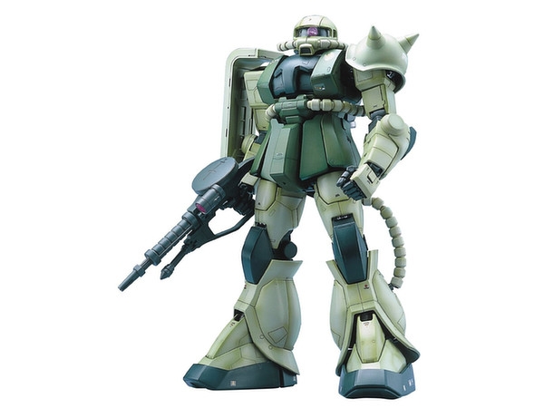 Mô hình Lắp Ráp Gundam Bandai PG MS-06F Zaku II 1/60 MS Gundam của Bandai nhật bản