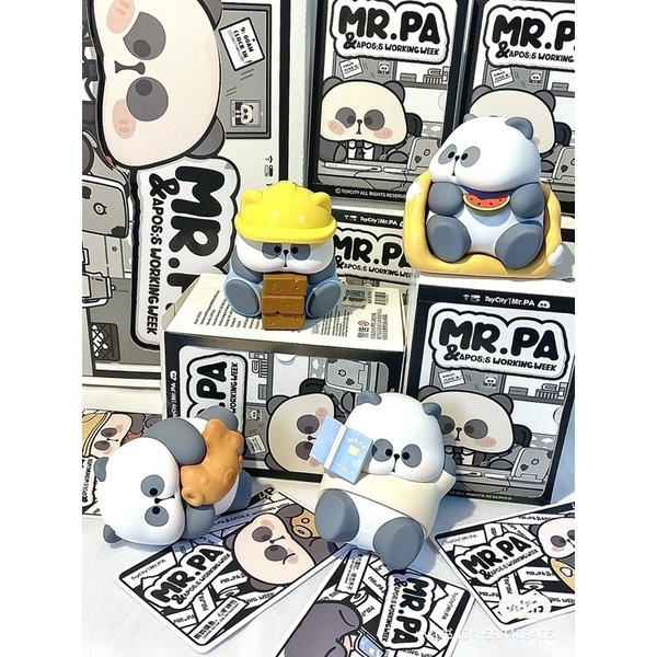 [Hộp Mù] Mr.Pa Apos;s Working Week của ToyCity