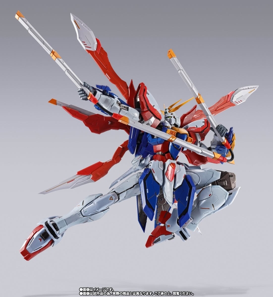 Mô Hình Ráp Sẵn METAL BUILD Burning Gundam & Burning Gundam Second của P-Bandai Nhật Bản