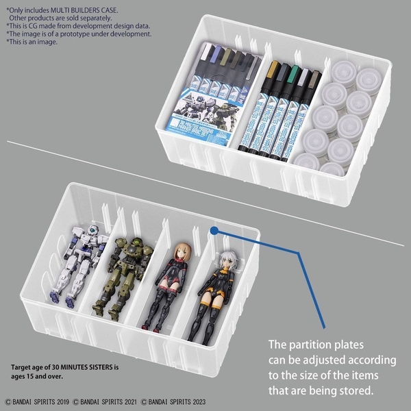 Hộp Đựng Dụng Cụ MULTI BUILDERS CASE của Bandai Nhật Bản