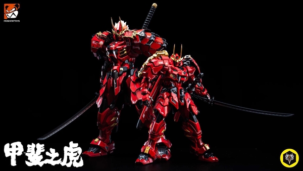 Mô Hình Ráp Sẵn Khung Kim loại Takeda Shingen Tỉ lệ 1/100 Illustrious Class của Moshow toys