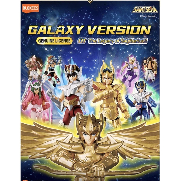 Mô Hình Lắp Ráp Hộp Mù Mô hình Saint Seiya - GV01 - The Legacy of Sagittarius - Blokees - EY01