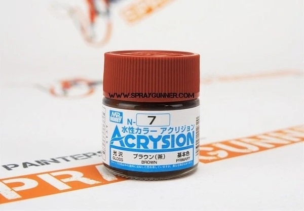 Sơn Gốc Nước ACRYSION HOBBY COLOR N1-N24 10mL Mr. Hobby - Sơn Mô Hình, Sơn Gundam